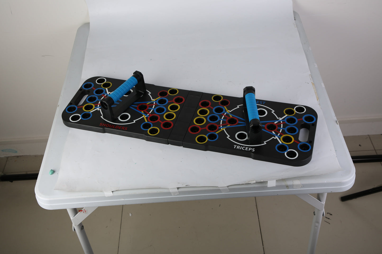 Multifunctional Push-Up Board Home Gym System with Resistance Bands, Abdominal Wheels, Jump Rope and More Zenvana Living