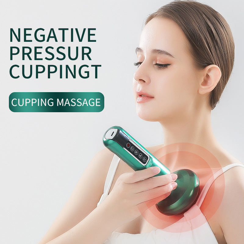 12 Gear Electric Vacuum Cupping Massager Body Professional Cupping Therapy Gua Sha Tools Zenvana
