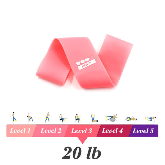 Yoga Resistance Rubber Bands Indoor Outdoor Fitness Equipment 0.35mm-1.1mm Pilates Sport Training Workout Elastic Bands Zenvana Living