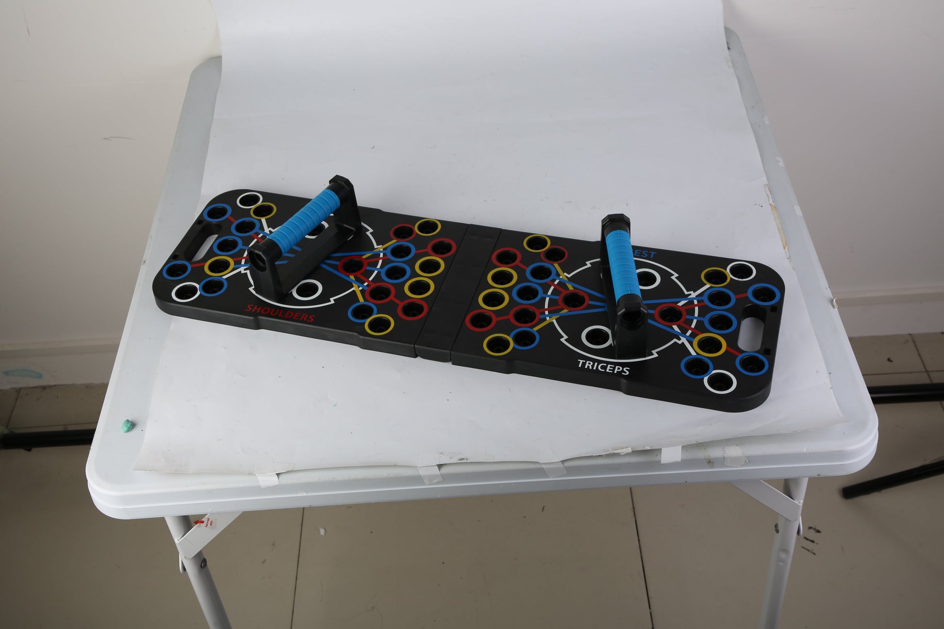 Multifunctional Push-Up Board Home Gym System with Resistance Bands, Abdominal Wheels, Jump Rope and More Zenvana Living